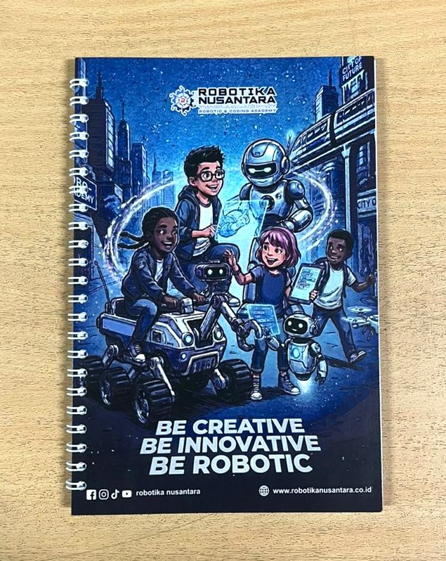 Robotik Nusantara Notebook – Smart Future Journal (starwars)