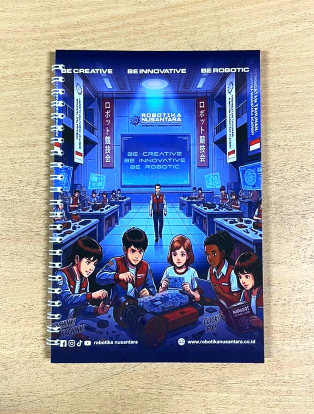 Robotik Nusantara Notebook – Smart Future Journal (RN)