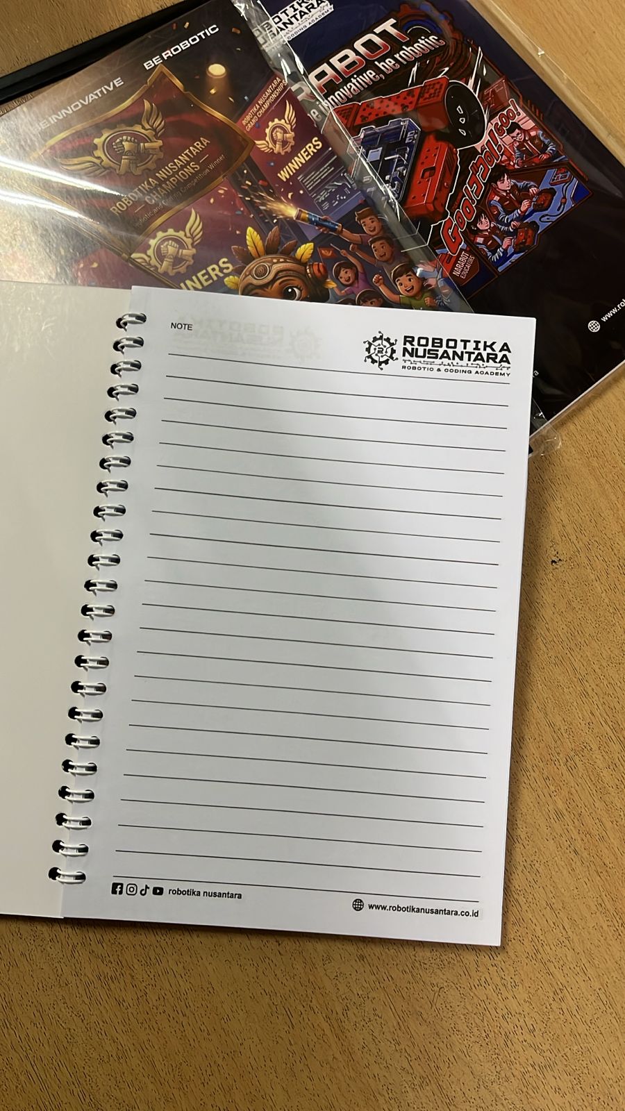 Robotik Nusantara Notebook – Smart Future Journal (RN) 2