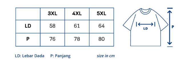 Kaos Sablon DTF Big Size Wear – Limited Special Edition (Champ) 2